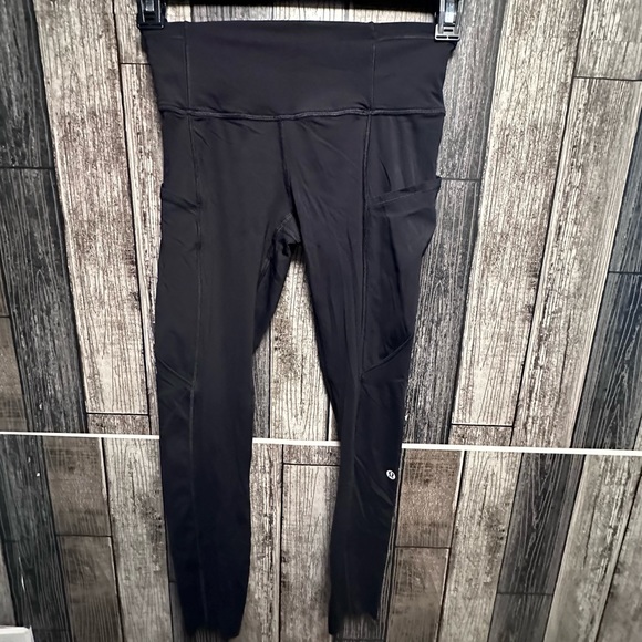 Lululemon Fast and Free Tight 7/8 Non- Reflective Nulux 25” Women’s size 4 - Picture 9 of 13